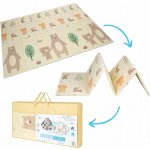BocioLand Skládací pěnová podložka oboustranná Bear – Zboží Dáma