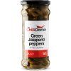 The ChilliDoctor Nakládané Green Jalapeño chilli papričky krájené 330 g