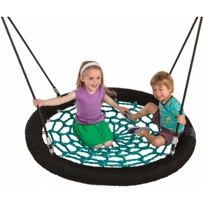 Playground System Houpačkové hnízdo Rosette Nest Swing 1,2 m zeleno-černé – Zbozi.Blesk.cz