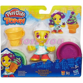 Play-Doh Town B5960 Figurka Zmrzlinářka