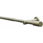 Teleskopická záclonová tyč Elba Válec 19/16mm champagner 190-340 cm (Záclonová souprava roztažitelná ELBA Válec 19/16mm 190-340cm champagner) – Hledejceny.cz