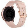 Řemínek k chytrým hodinkám Eternico Essential Vertical Grain Rose Gold Buckle universal Quick Release 20mm růžovo zlatý A ET-SMQRVEG25RG-20