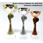 VIZINGR Nohejbal poháry 511-183 511-183/22 cm bronz – Zboží Dáma
