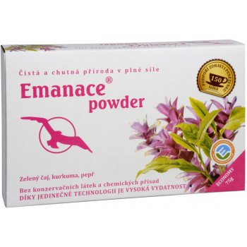 Phoenix Division Emanace powder zelený čaj kurkuma pepř 75 g