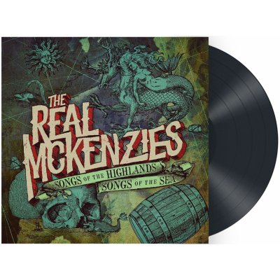 The Real McKenzies - Songs of the Highlands, songs of the sea - černá LP