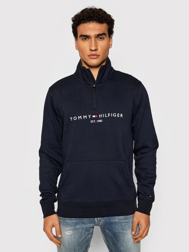 Tommy Hilfiger tmavě modrá mikina