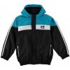 Dětská sportovní bunda Lonsdale 2 Stripe Jacket Junior Boys Blk/BrBlue/Wht