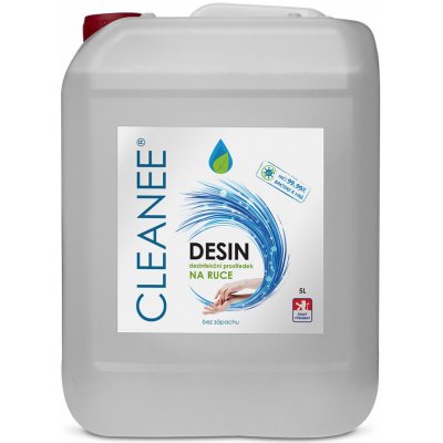 Cleanee Desin alkoholová dezinfekce na ruce 5 l