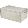 Úložný box Compactor úložný box na oblečení Nancy 70 x 30 x 50 cm béžová