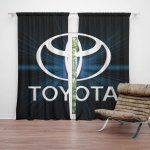 Sablio Závěs Toyota Blue Glow: 2ks 140x250cm – Hledejceny.cz