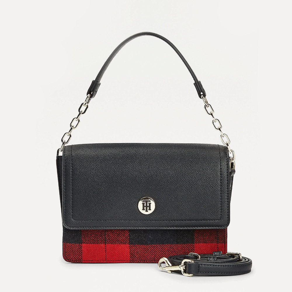 Tommy Hilfiger dámská červeno-modrá crossbody kabelka OS CJM