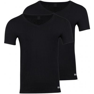 LOOKS by Wolfgang Joop pánské spodní triko "Slim Fit", 2 kusy (černá, L) – Zboží Mobilmania