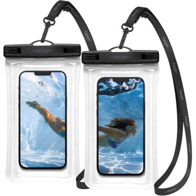 Pouzdro Spigen Aqua Shield Floating voděodolné A610 2 Pack čiré