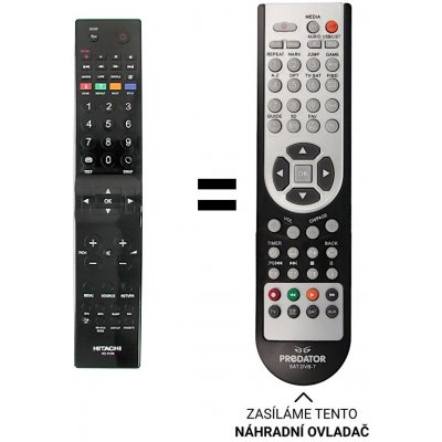 Dálkový ovladač Predátor Vestel RC5103 – Zboží Živě