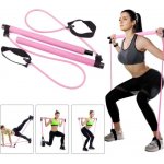 Effly Posilovací tyč s gumou Pilates – Hledejceny.cz