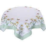 decoDoma Středový ubrus s potiskem NARCISKY 85x85 cm – Hledejceny.cz