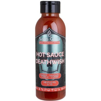 Saus.Guru BBQ grilovací omáčka Hot Deathwish 500 ml