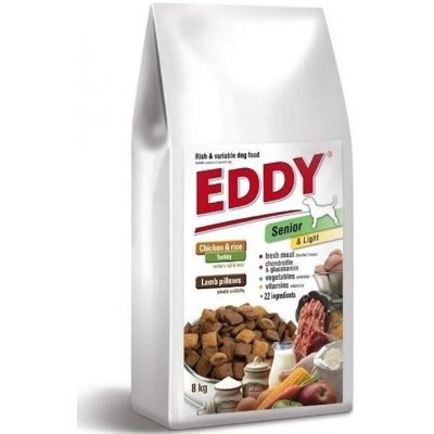Eddy Senior & Light Breed polštářky s jehněčím 8 kg – Zboží Mobilmania