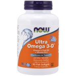 Now Foods Ultra Omega-3 Rybí olej 500 EPA + 250 DHA x 90 softgel kapslí – Hledejceny.cz