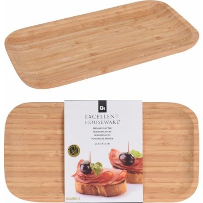 Excellent Houseware Dřevěný servírovací tác Pate 25x13 cm – Sleviste.cz