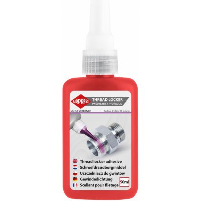 Airpress Lepidlo na závity 50 ml - ultra strong – Zboží Mobilmania