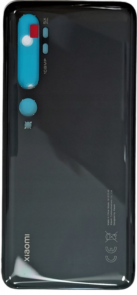 Kryt Xiaomi Mi Note 10 Pro zadní černý