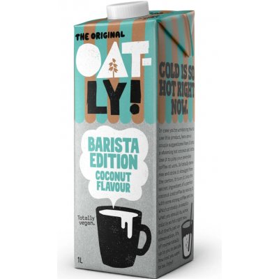 Oatly Ovesný nápoj Barista kokosový 1 l – Zboží Dáma