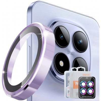 ENKAY 133837 Alu sklo pro fotoaparát Xiaomi Redmi Note 15 Pro 5G / Redmi Note 15 Pro+ 5G / POCO M8 Pro 5G LIGHT PURPLE – Zboží Živě