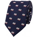 Bubibubi kravata s knihami tmavomodrá – Zboží Dáma