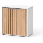 Aquatlantis Splendid 80 skříňka 25/9 bílá/Roble Hera Atlas – Zboží Mobilmania