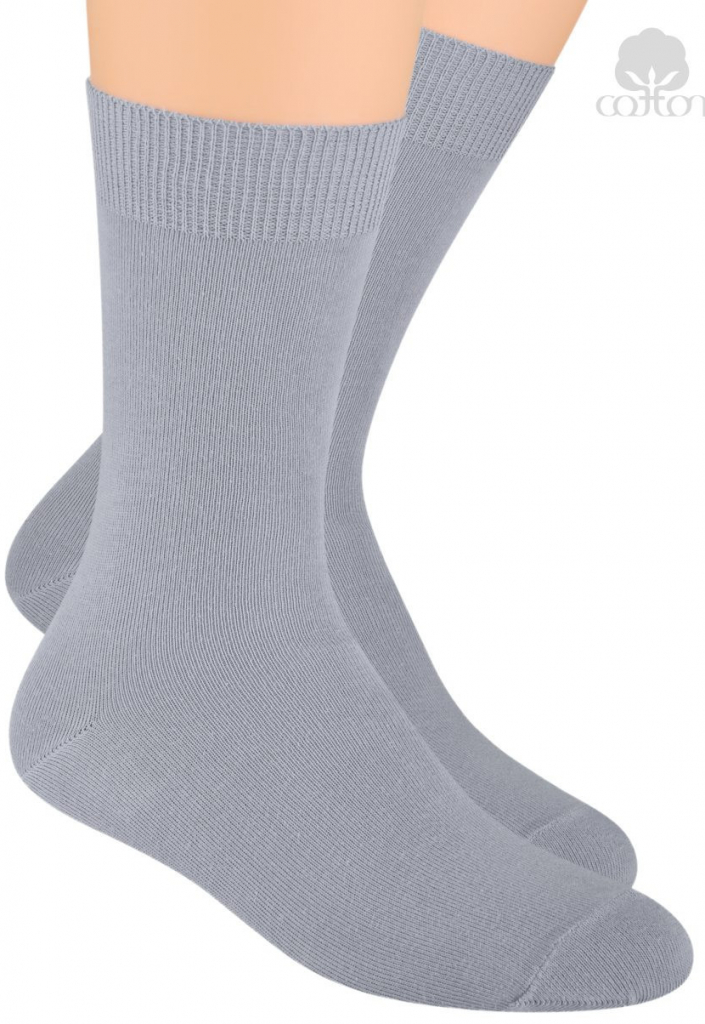 Steven pánské ponožky 048 grey šedá
