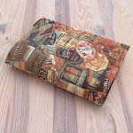 Obal na knihu Travel Labes brown M1204 – Zboží Dáma