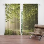 Sablio Závěs Lesní cesta: 2ks 140x250cm – Hledejceny.cz