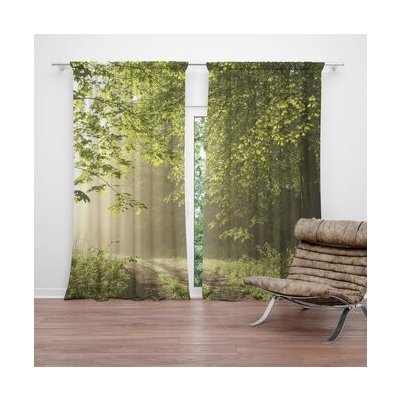 Sablio Závěs Lesní cesta: 2ks 140x250cm – Hledejceny.cz