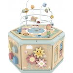 TookyToy Dřevěná kostka s aktivitami 7 v 1 – Hledejceny.cz