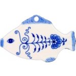 Cibulák vánoční ozdoba rybička 11 cm originální cibulákový porcelán Dubí cibulový vzor 10411 – Hledejceny.cz
