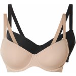 esmara podprsenka 2 kusy černá/béžová – Zboží Dáma