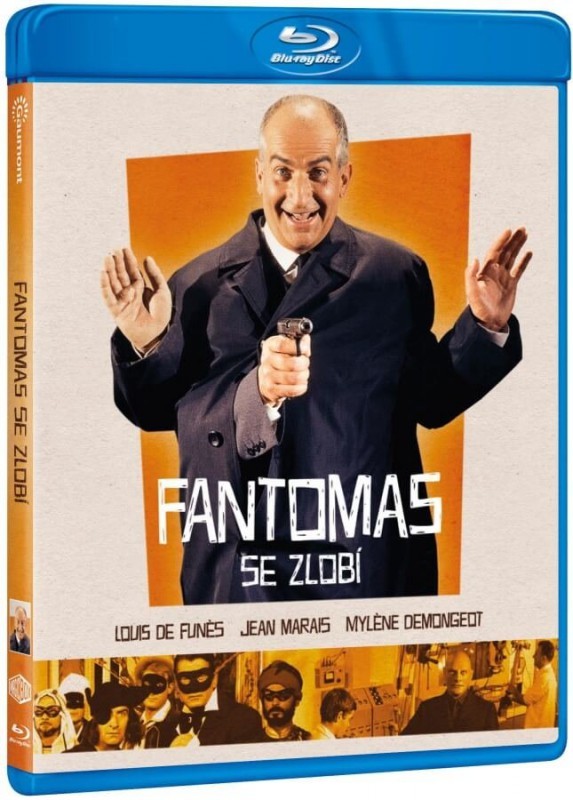 Fantomas se zlobí BD