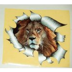 River Czech. Samolepka s motivem Lva trhající zeď. 71240103 – Zboží Živě