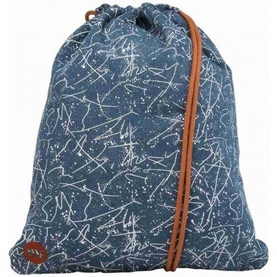 MI-PAC gymsackKit Denim Squiggle Mid Blue/White – Zboží Dáma