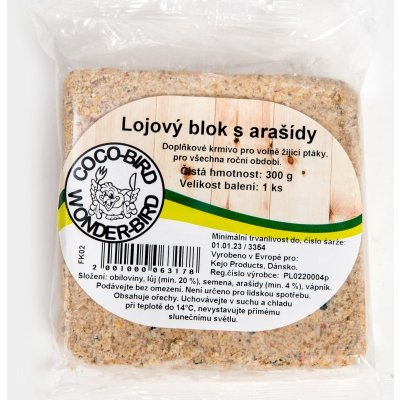 Kejo Lojový blok s arašídy 300 g – Sleviste.cz