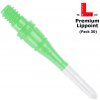 L-Style hroty Premium LipPoint Two Tone Green & White Soft 30 Ks