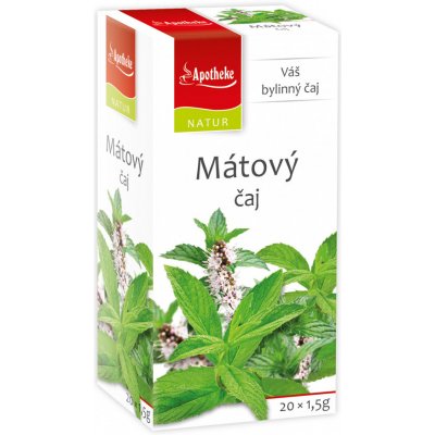 Apotheke NATUR Máta 20 x 1,5 g – Zbozi.Blesk.cz