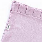 Tulimese Baldachýn mušelínový růžový SAMOSTATNÝ S BAMBULKAMI – Zboží Dáma