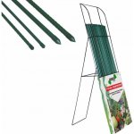 Igotrend Tyč k rostlinám kov / PVC 150 cm, zelená, set 10 ks – Hledejceny.cz