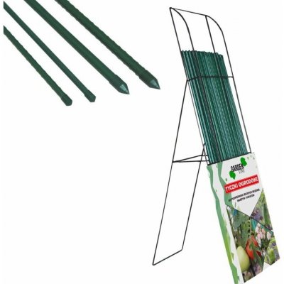 Igotrend Tyč k rostlinám kov / PVC 150 cm, zelená, set 10 ks – Hledejceny.cz