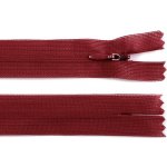 Stoklasa Spirálový zip skrytý No 3 délka 30 cm dederon Balení: 1 ks, Varianta: 178 bordó 178 bordó – Hledejceny.cz