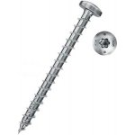 Fischer 670435 - Vrut univerzální do dřeva pr. 5 x 20 mm celý závit, půlkulatá hlava TX 20, FPF II PTF - bílý zinek – Hledejceny.cz