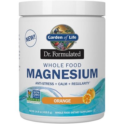 Garden of Life Magnesium Dr. Fomulated Hořčík pomeranč 419,5 g – Hledejceny.cz