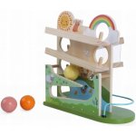 Derrson dřevěná kuličková dráha Happy farm – Zboží Dáma